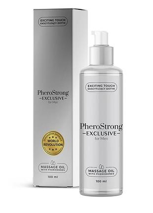 Массажное масло с феромонами для мужчин pherostrong exclusive, 100 мл sexstyle
