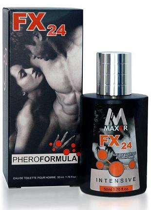 Духи с феромонами для мужчин maxer fx24 for men, 50 ml sexstyle