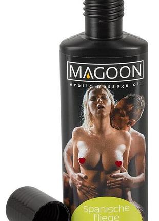 Масажне масло magoon шпанська мушка 100 мл sexstyle