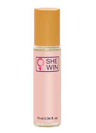 Духи з феромонами для жінок she win roll-on dz, 10 ml sexstyle