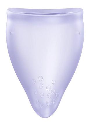 Менструальная чаша fun factory fun cup size a purple, многоразовая, диаметр 4 см, объем 20 мл sexstyle