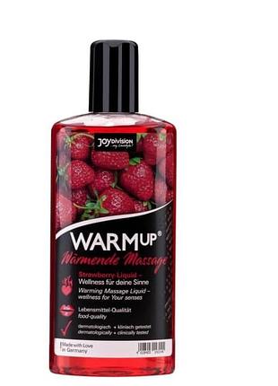 Масажна олійка warmup strawberry, 150 мл sexstyle