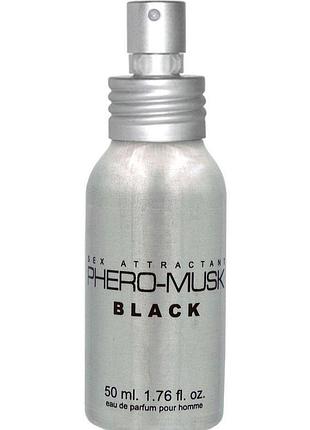 Духи с феромонами для мужчин phero-musk black, 50 ml sexstyle