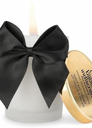 Свічка для масажу та поцілунків bijoux indiscrets, с солоною карамеллю sexstyle