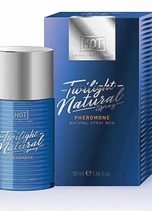 Парфюмерный спрей - hot twilight pheromon natural spray men, 50 мл sexstyle