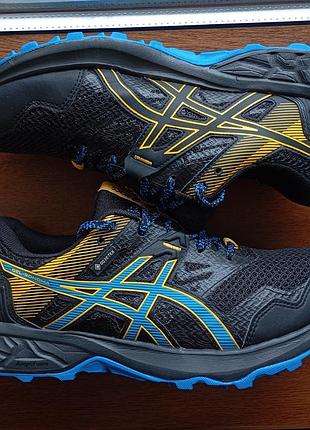 Чоловічі кросівки для трейлу asics gel-sonoma 5 gore-tex 1011a660 оригінал р.41.5 стан ідеальний мембрана