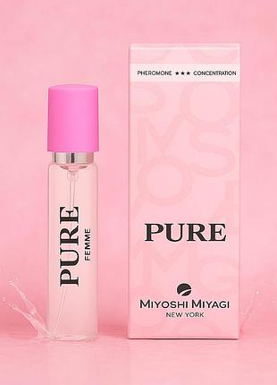 Феромони для жінок miyoshi miyagi pure for women, 15 ml new sexstyle