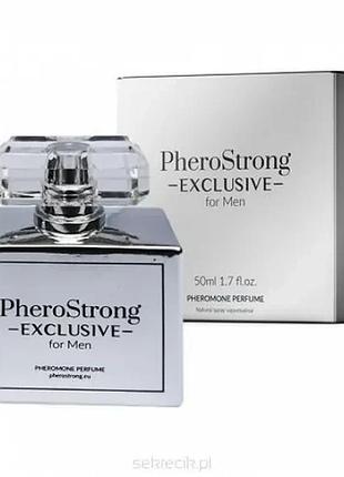 Духи с феромонами мужские pherostrong exclusive for men 50 ml sexstyle