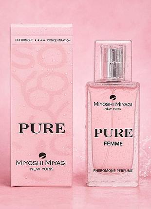 Феромоны для женщин miyoshi miyagi pure for women, 50 ml new sexstyle