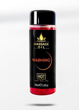 Разогревающее массажное масло hot massage oil warming, 100 мл sexstyle
