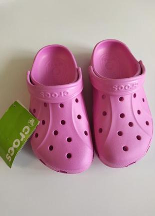 Crocs j2 нові на дівчинку  33-34 р. (22 см від краю до краю) нові з бірками