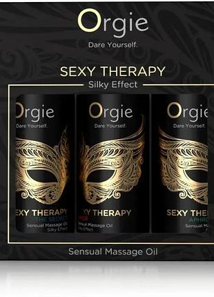 Міні-колекція масажних олій "sexy therapy". orgie sexstyle