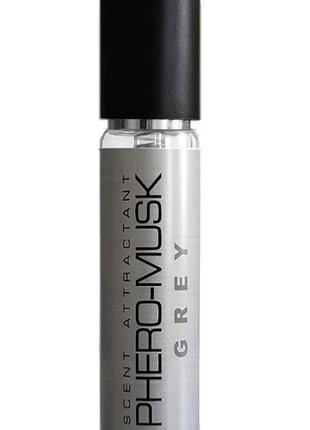 Парфуми з феромонами для чоловіків phero-musk grey, 15 мл sexstyle