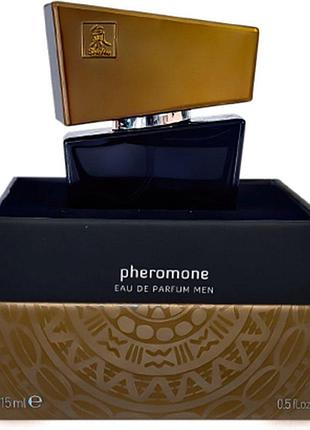 Духи с феромонами мужские shiatsu pheromone fragrance men grey, 15 мл sexstyle