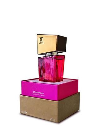 Духи с феромонами женские shiatsu pheromone fragrance women pink, 15 мл sexstyle