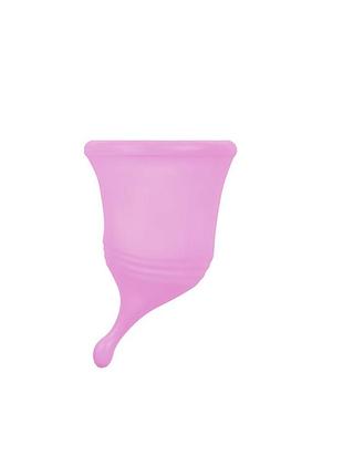 Менструальная чаша menstrual cup fucsia size s sexstyle