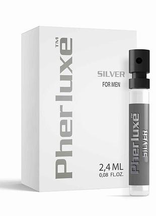 Парфуми з феромонами для чоловіків - pherluxe silver for men, 2,4 мл sexstyle