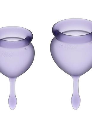 Менструальные чаши - satisfyer feel good violet sexstyle