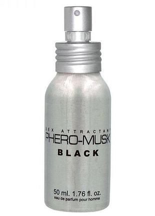 Духи с феромонами мужские phero-musk black, 50 мл sexstyle