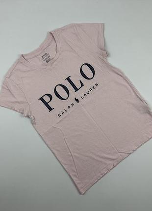 Жіноча бавовняна футболка polo ralph lauren розмір xs