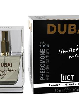 Туалетная вода для мужчин hot dubai limited edition с феромонами, 30 мл sexstyle