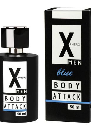 Парфуми з феромонами для чоловіків - x phero men blue, 50 мл sexstyle