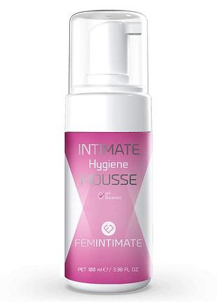 Очищающий мусс для интимной гигиены femintimate intimate hygiene mousse, 100 мл sexstyle