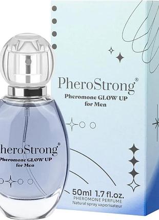 Парфюм с феромонами для мужчин pherostrong glow up, 50 мл sexstyle