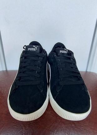 Кроссовки замшевые женские puma vikky v3, 39(25) см.