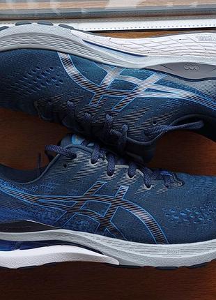 Кроссовки asics gel-kayano 28 1011b189 оригинал в синем цвете р.44.5 стан идеален