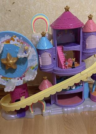 Будинок для ляльок polly pocket і лялечки полі, будинок для lol