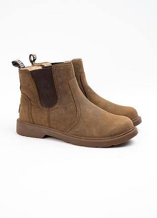 Ботинки женские кожаные ugg коричневые размер 36
