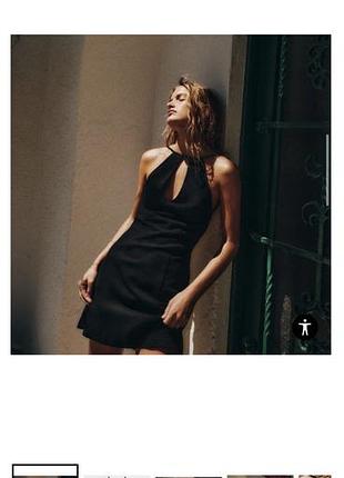 Плаття zara льон