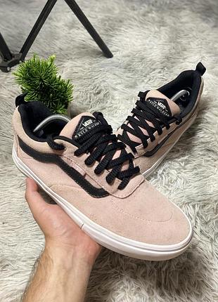 Vans kyle walker pro замшеві кеди 43 розмір бежево-чорні