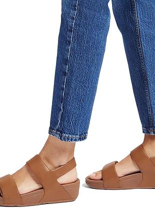 Шкіра. босоніжки на танкетці fitflop р.38 устілка 25 см