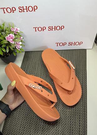Оригинальные шлепанцы crocs вьетнамки