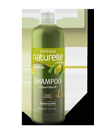 Шампунь farmasi naturelle olive oil, 360 мл