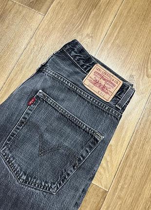 Шорти levi's 569 loose fit сірі джинсові розмір 34