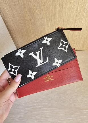 Кошелек и картохолдер lv
