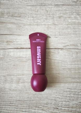 Оригинальный матовый бальзам nyx professional makeup smushy matte lip balm, 11 squeeze n' sizzle
