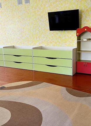 Кровать 3-х ярусная для дошкольных учебных заведений ds-26