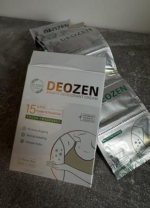 Deozen cream крем дезодорант долгого действия, 18 шт остаток от курса