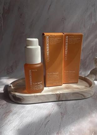 Культова сироватка з вітаміном с і колагеном olehenriksen truth serum collagen booster with true-c complex