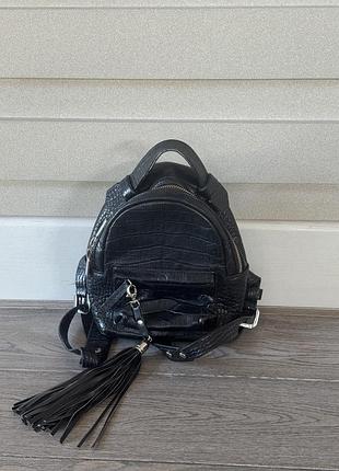 Шкіряний рюкзак bagpack