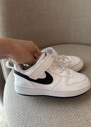 Кеди дитячі nike court borough 26 р, 16,5 услілка