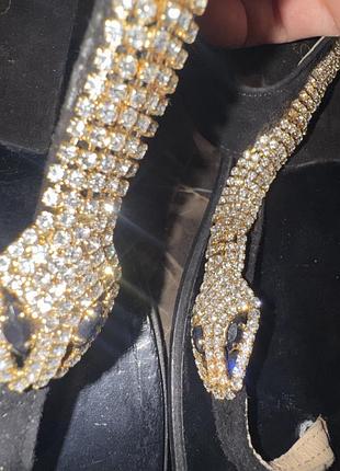 Vario swarovski italia босоніжки