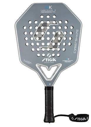 Ракетка для падел тенісу stiga racket 18k cybershape 2v (2202-1722-03)