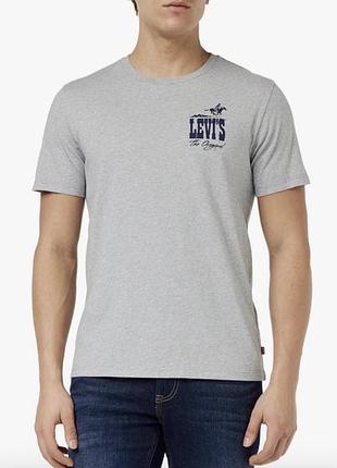Levi’s чоловіча футболка crewneck graphic tee розмір s standard