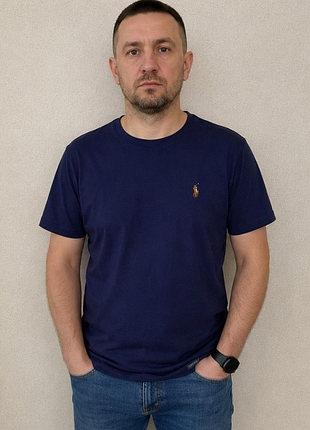 Футболка polo ralph lauren оригинал размер l
модель custom slim fit.
