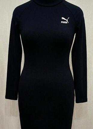 Спортивное платье-гольф puma с вырезом на спине cut -out